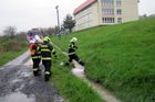 Zásah hasičů na Vsetínsku.