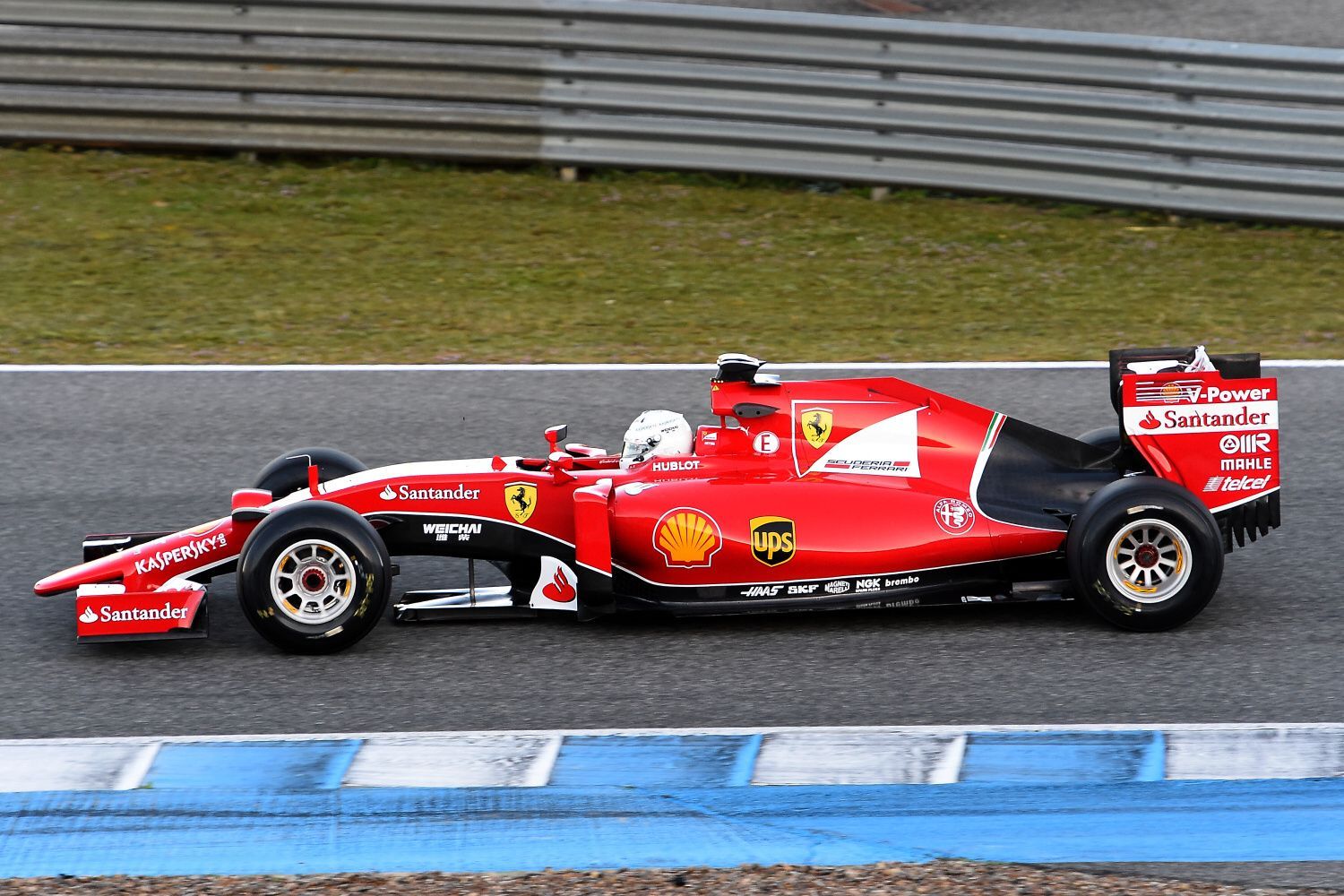 F1, testy v Jerezu 2015: Sebastian Vettel, Ferrari
