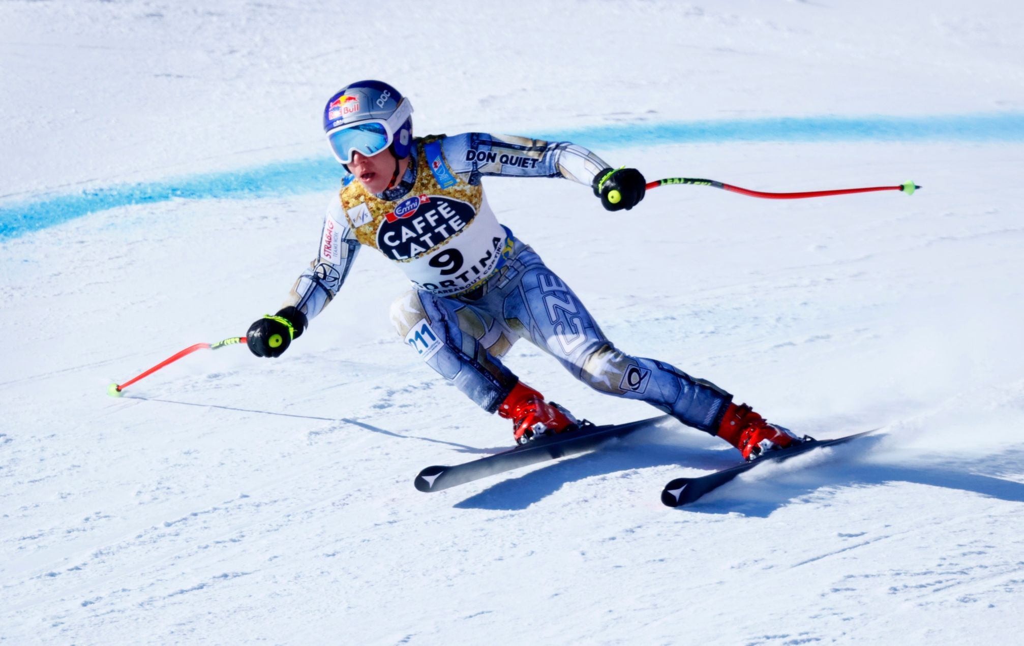 lyžování, MS 2021, Cortina d'Ampezzo, sjezd, trénink, Ester Ledecká