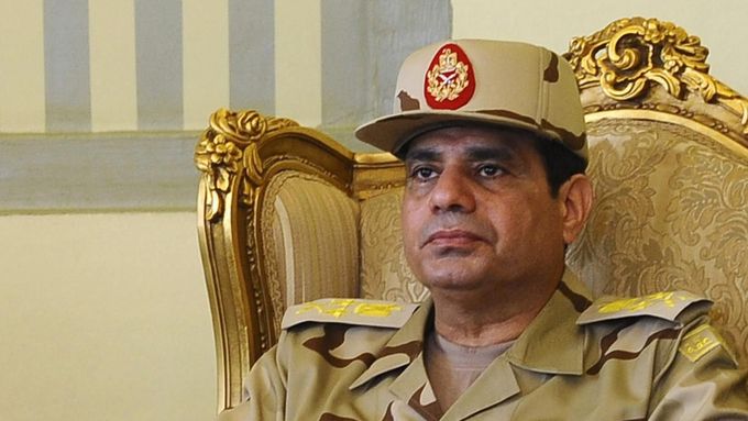 Nově zvolený egyptský prezident Abdal Fattáh Sísí.