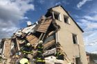 Dům na Prostějovsku zničil výbuch plynu, jeden člověk zemřel, další dva jsou zranění