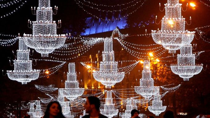 Vánoční Tbilisi. Nebylo by pěkné strávit svátky tam? Ilustrační snímek