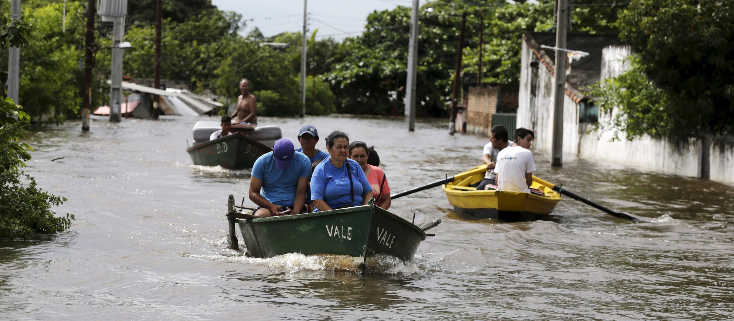 záplavy v Paraguayi