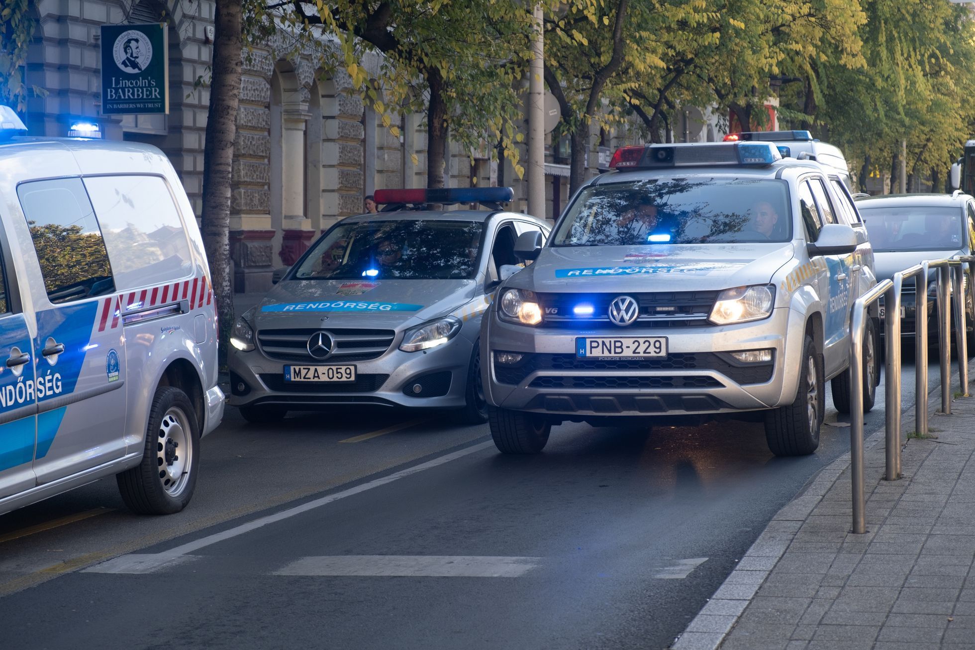 maďarsko police