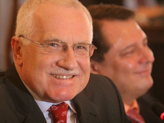 Infobox Václav Klaus na klubu poslanců ČSSD