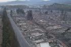 Město vypálené do základů. Letecké snímky odhalují zkázu po požárech v Oregonu