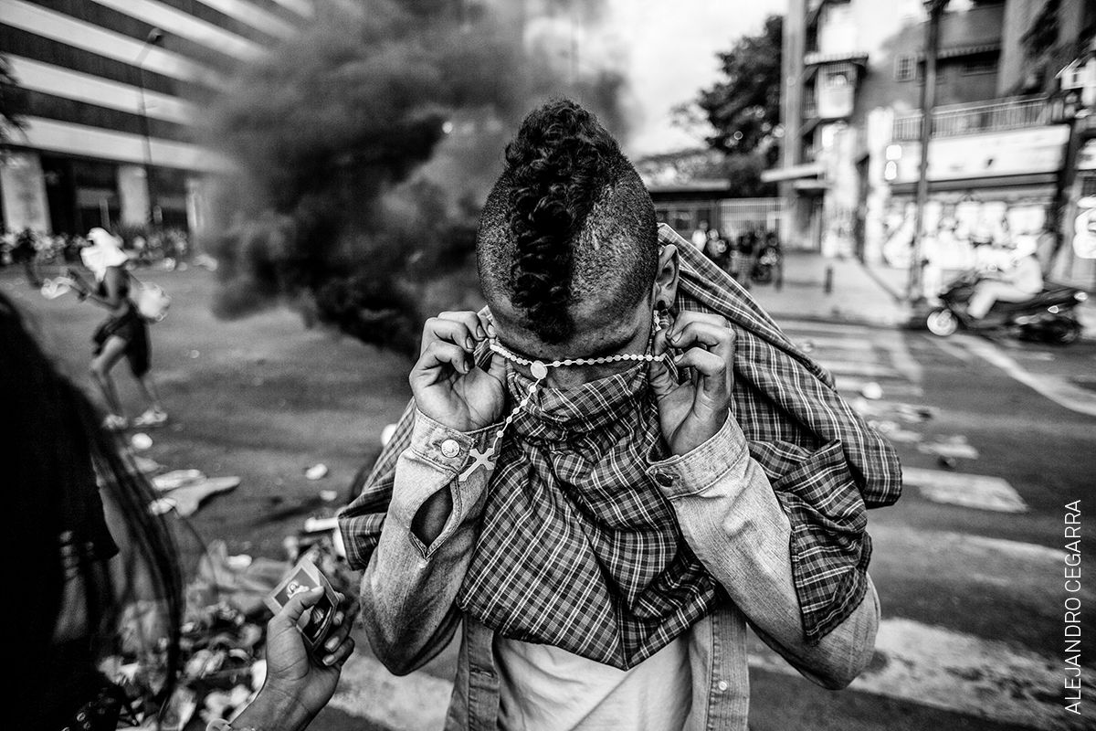Alejandro Cegarra - Venezuela. Snímky nominované na World Press Photo v kategorii Dlouhodobý projekt