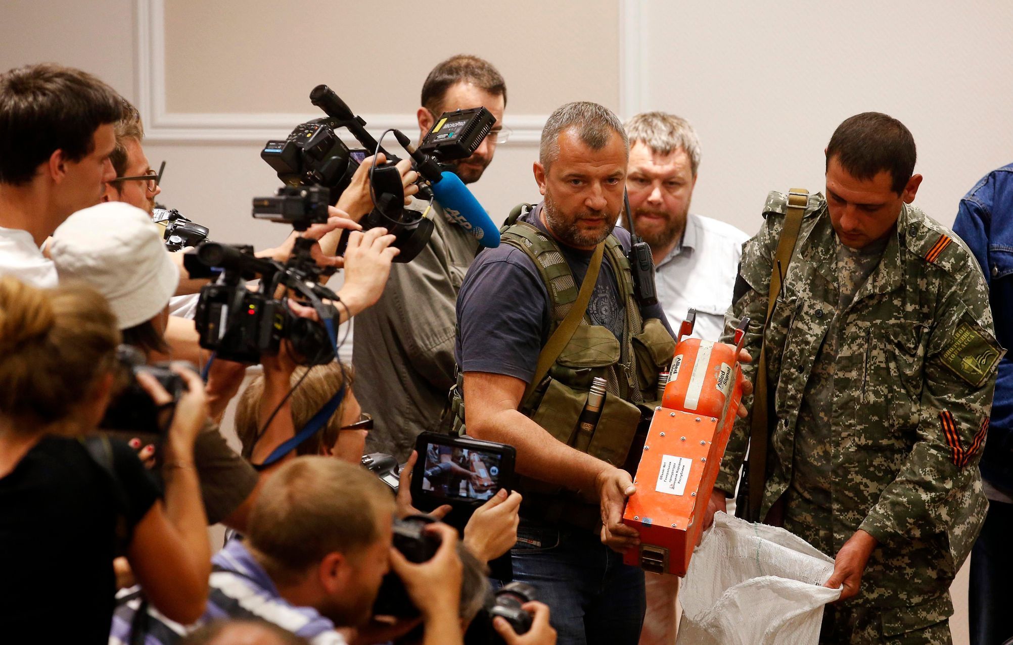 Ukrajina - MH17 - separatisté - černá skříňka