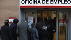 Nezaměstnanost Španělsko krize úřad práce