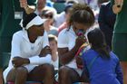 VIDEO Smutný konec Sereny na Wimbledonu. Sotva trefovala míč