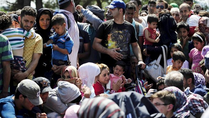 Uprchlíci v Řecku (Ilustrační foto)