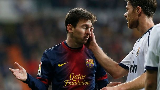 Real Madrid - FC Barcelona: Xabi Alonso - Lionel Messi