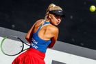 Čtrnáctiletá tenistka Fruhvirtová ohromuje, získala první titul ITF mezi ženami