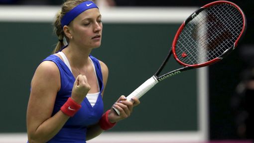 Petra Kvitová v semifinále Fed Cupu
