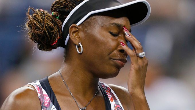 Zklamaná Venus Williamsová