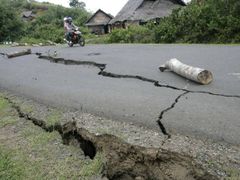 Zemětřesení v Indonesii - Ilustrační foto