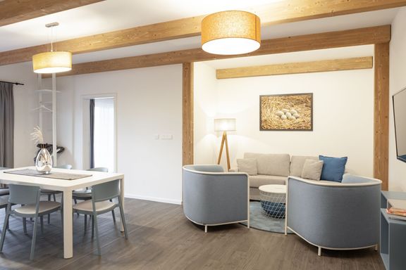 Apartmán v resortu Equitana, dekorovala a vybavila firma INNEX
