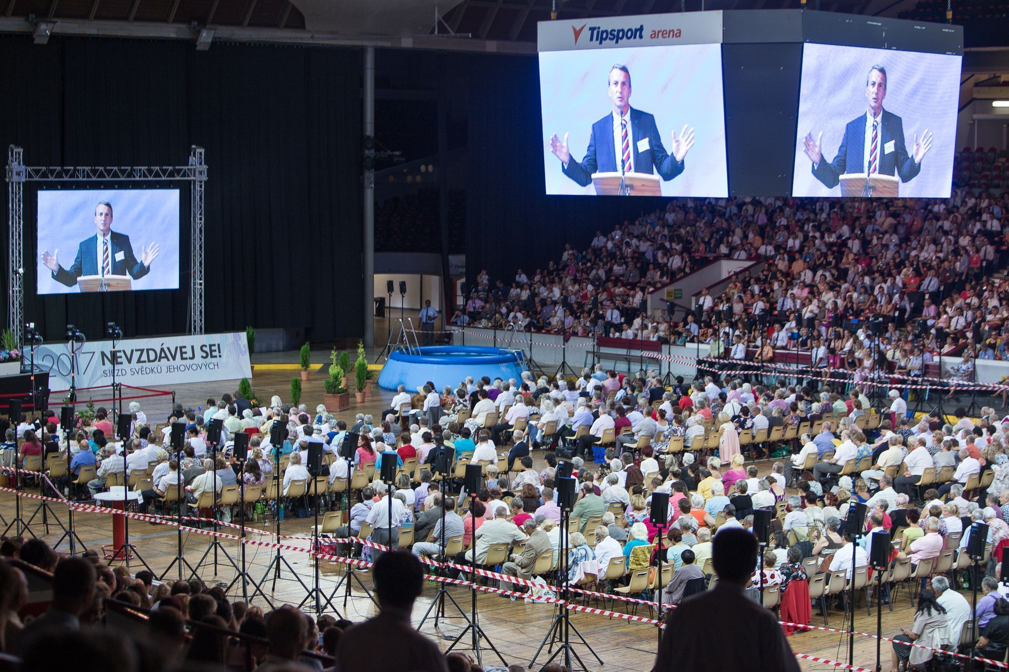 Sjezd Svědků Jehovových, Tipsport Arena, Praha