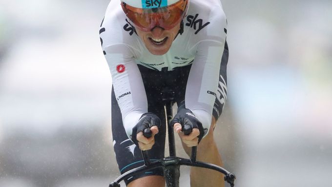 Geraint Thomas vloni (na snímku) Tour de France nedokončil. Letos bude mít vysoké ambice.