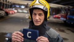 Serbian firefighter sells Christiano Ronaldo's armband to help a sick boy