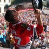 Michael Frolík slaví na Kladně se Stanley Cupem