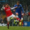 Vermaelen a Torres v utkání Chelsea - Arsenal
