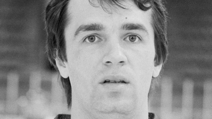 Hokejový reprezentant Vladimír Svitek před MS 1989 ve švédském Stockholmu.