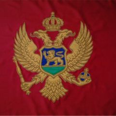 Černá Hora vlajka