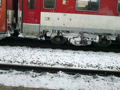 Sníh komplikuje i provoz na železnici