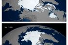 V Arktidě je chladno, rekordní ztráty ledu trvají dál