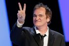 Režisér Quentin Tarantino si ceremoniál Cesarů vcelku užil.