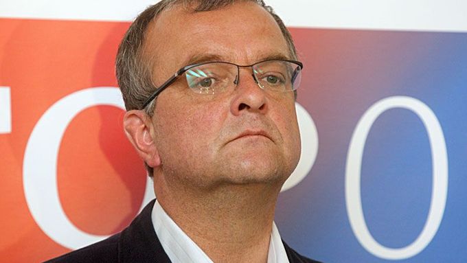 Czech Finance Minister Miroslav Kalousek