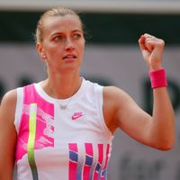 Petra Kvitová French Open 2020 Petra Kvitová čtvrtfinále