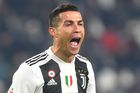 Skvělý Ronaldo. Juventus díky jeho dvěma gólům zdolal Sampdorii 2:1