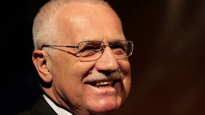 Backed up by oil money, Czech President Václav Klaus has plenty of reasons to smile