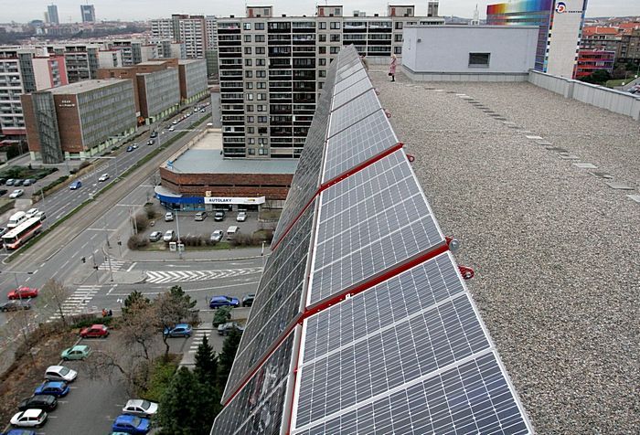 Ministerstvo životního prostředí má vlastní solární elektrárnu
