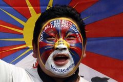 OBRAZEM: Protesty za osvobození Tibetu