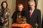 Zeman příští rok mimořádně vystaví svatováclavskou korunu