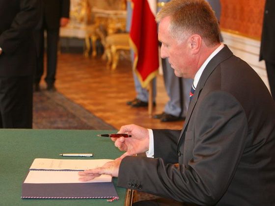 Infobox Klaus a Topolánek