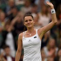 Agnieszka Radwaňská Agnieszka Radwaňská na Wimbledonu 2016