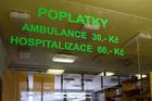 Den v nemocnici bude stát 60 korun, rozhodla vláda