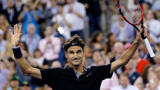 Roger Federer na US Open 2014