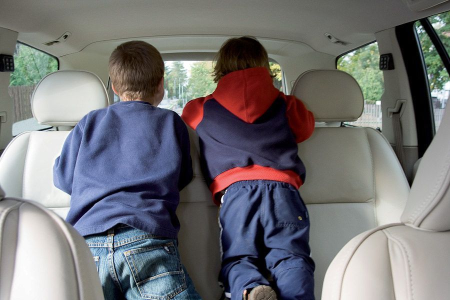 Děti v autě