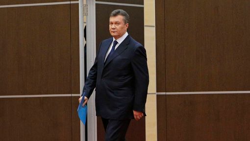 Viktor Janukovyč v Rostově na Donu. (11. března 2014)