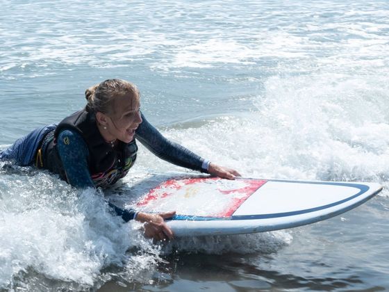 Kristýna Křenová (26) Surfující Kristýna Křenová