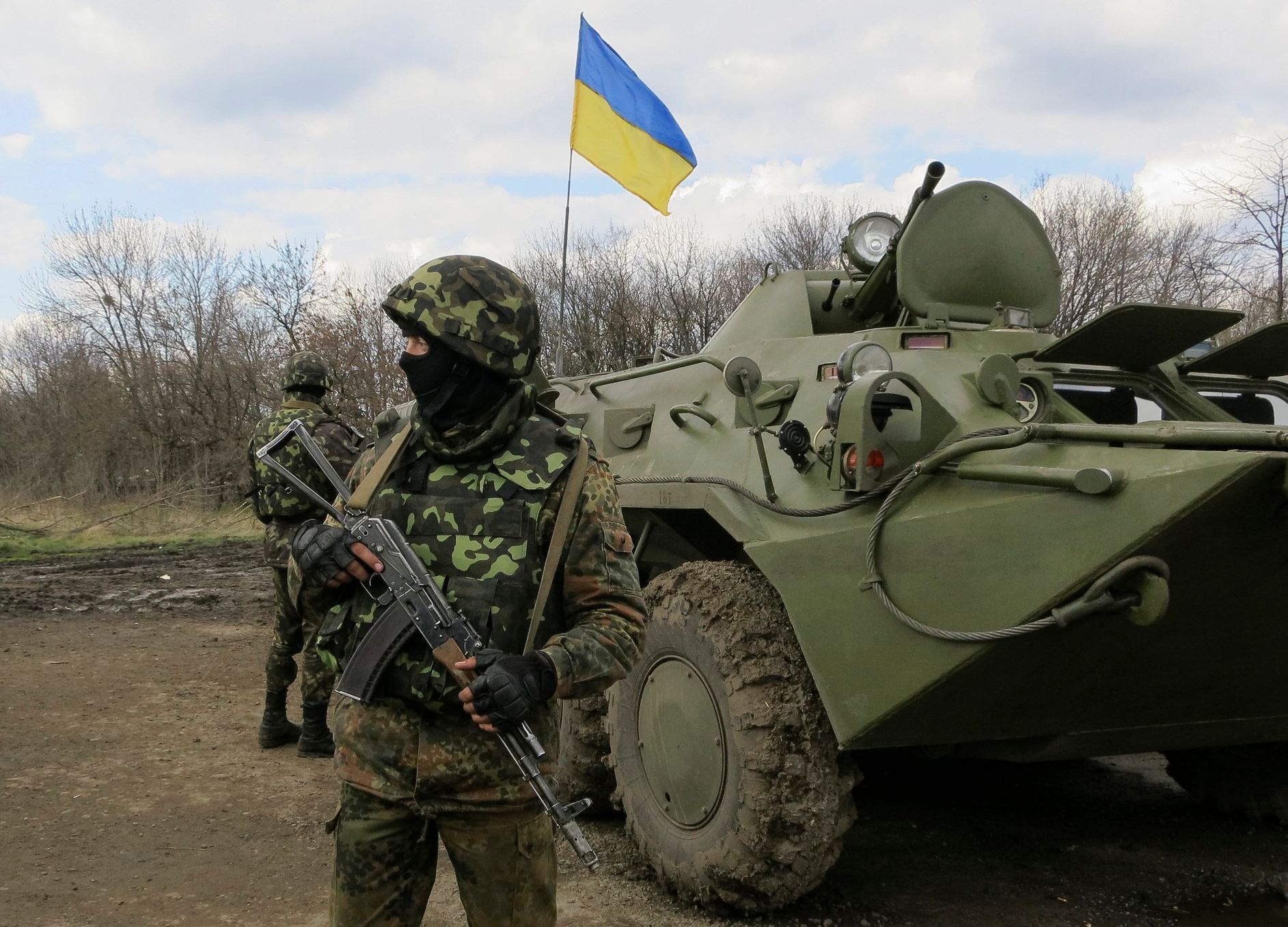 Ukrajina - Izjum - armáda - vojáci