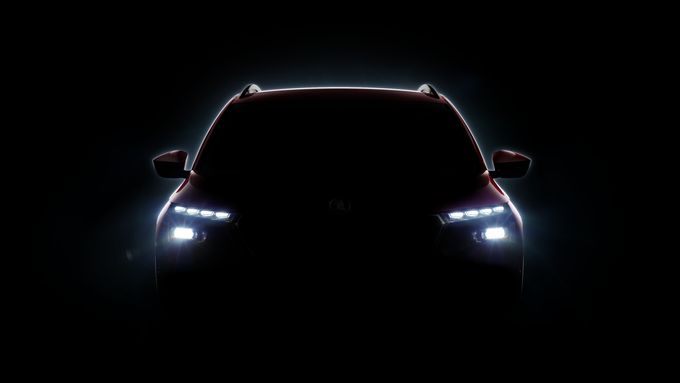 První video s novým malým SUV značky Škoda. Odhaluje základní rysy a výrazné světlomety.