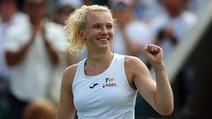 Kateřina Siniaková na Wimbledonu 2025