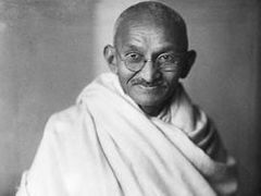 What would he say? (Mahathma Gandhi)