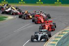 F1 VC Austrálie 2018: Lewis Hamilton, Mercedes a Sebastian Vettel, Ferrari
